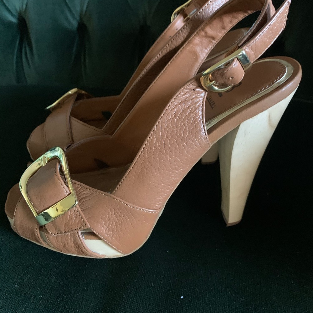 Baker Isabelle cognac heel - Picture 4 of 6